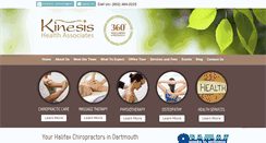 Desktop Screenshot of kinesishealth.ca